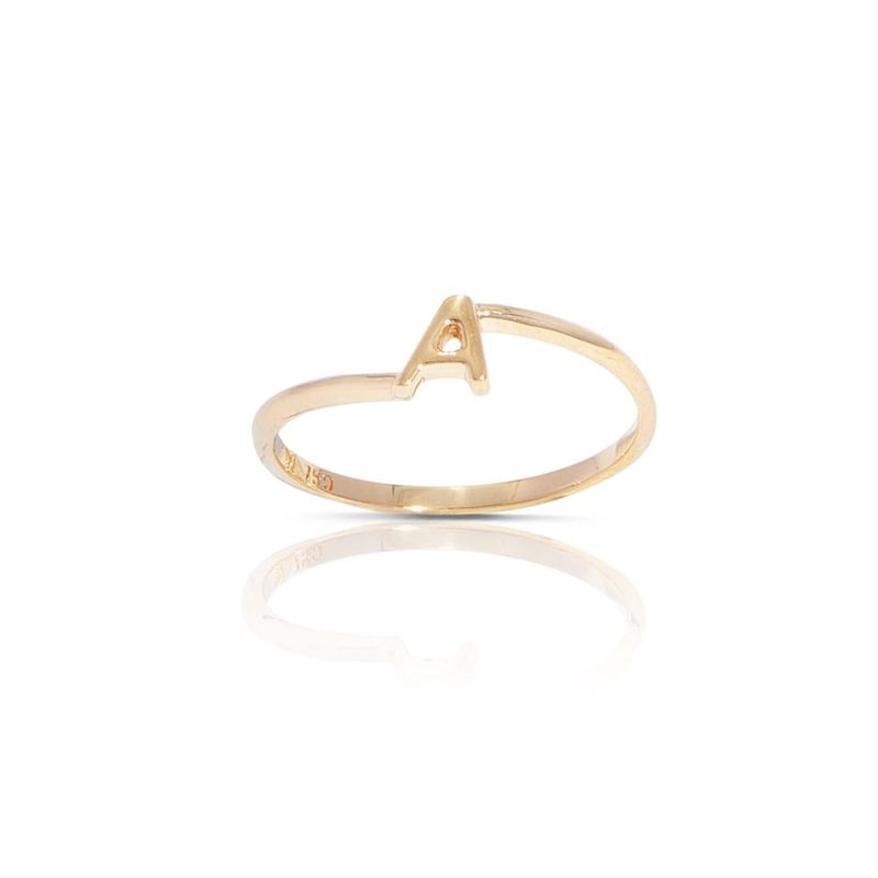 Anel em ouro amarelo - Sopa de Letrinhas 0