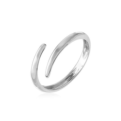 Anel em ouro branco - Linha da Vida