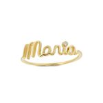 Anel em ouro amarelo e diamante - personalizado - Selfie 2