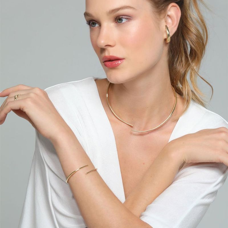 Anel em ouro amarelo - Linha da Vida 4