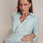 Anel em ouro branco turmalina paraiba e diamantes - Aurea                                                                                              1