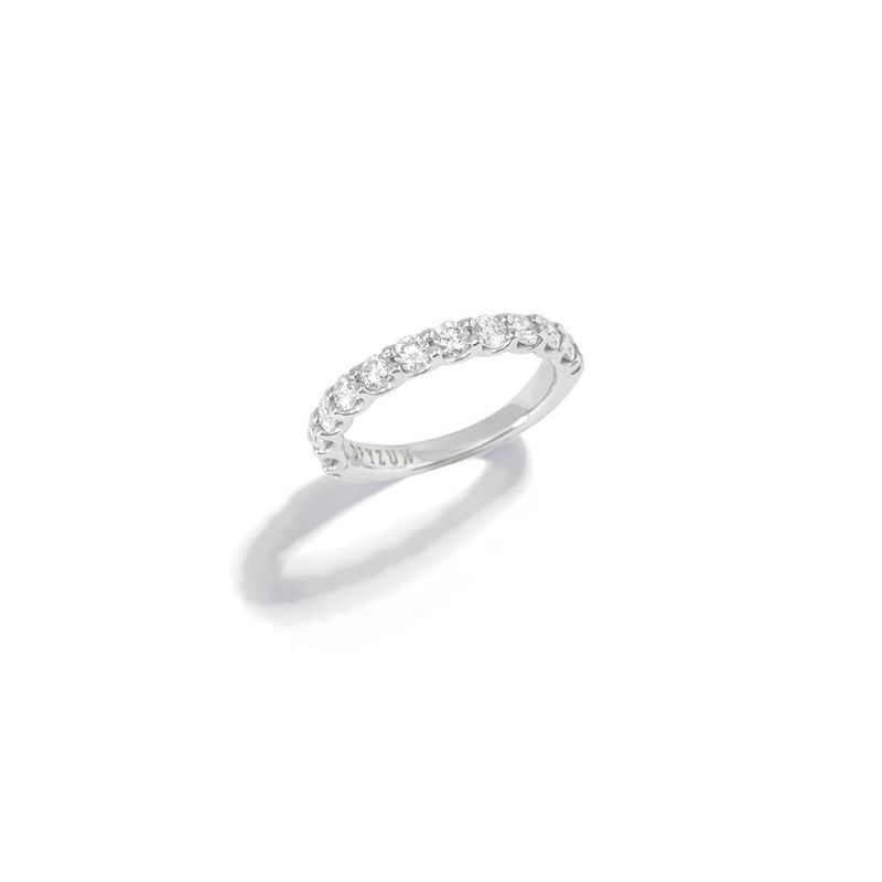 Anel em ouro branco com diamantes - Eternity                                                                                                           0