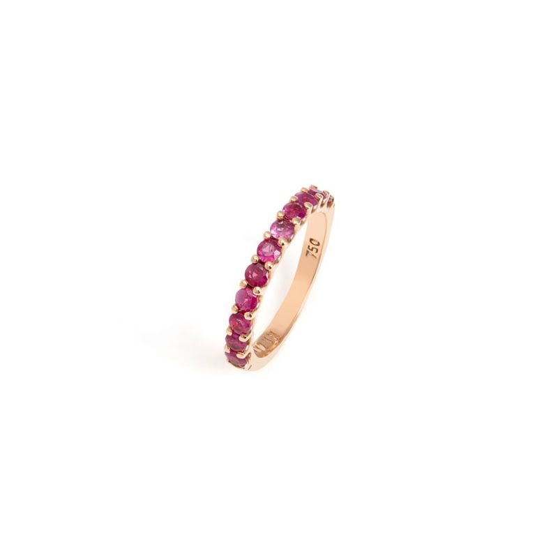 Alian a em ouro rosa e rubi - Eternity 0