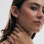 Anel em ouro amarelo e diamantes - Queen Bee 2