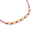 Pulseira em ouro amarelo - Cabala 7 lentilhas 0