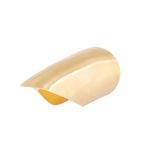 Anel em ouro amarelo - escudo - Turn Around 2