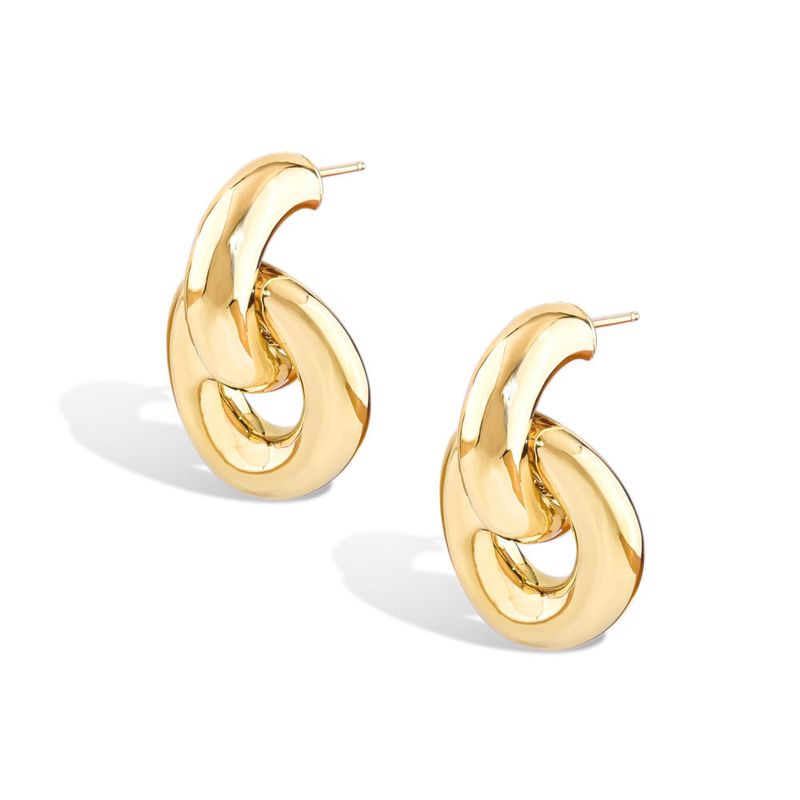 brinco em ouro amarelo - be gold-097973-02