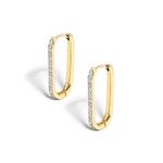 brinco em ouro amarelo com diamantes - retangular-097949-01