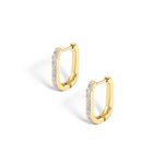 brinco em ouro amarelo com diamantes - retangular-097950-01