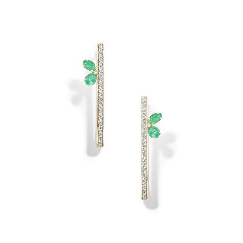 brinco em ouro amarelo com esmeraldas e diamantes-097948-02