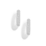 brinco em ouro branco com diamantes - bucatini-098085-02
