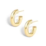 brinco argola em ouro amarelo - be gold-097972-02