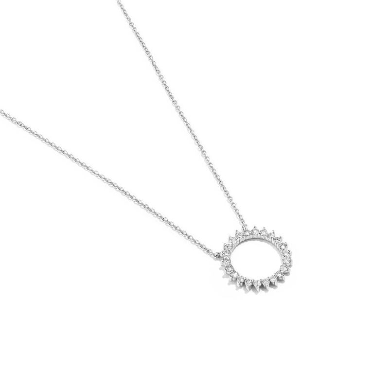brinco em ouro branco com diamantes - circulo-097473-01