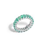 alianca em ouro branco com esmeraldas - riviera-098251-01