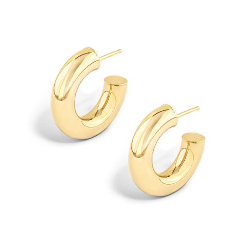Brinco argola em ouro amarelo - Be Gold