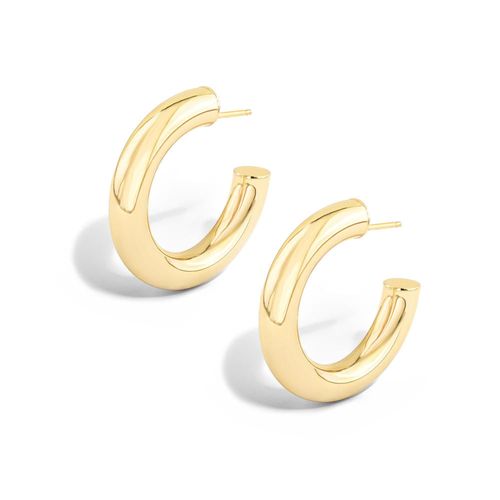 Brinco argola em ouro amarelo - Be Gold