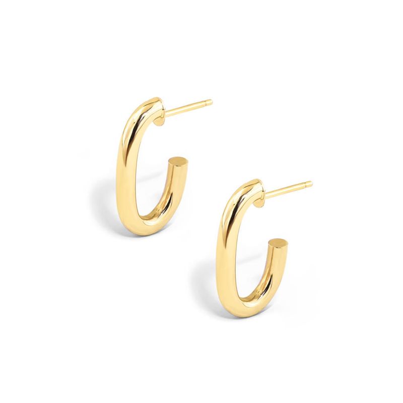 brinco argola em ouro amarelo - be gold-097131-02