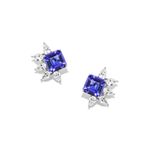 brinco em ouro branco com tanzanitas e diamantes - beloved-098250-01