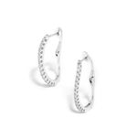 brinco em ouro branco com diamantes - argola-063255-01