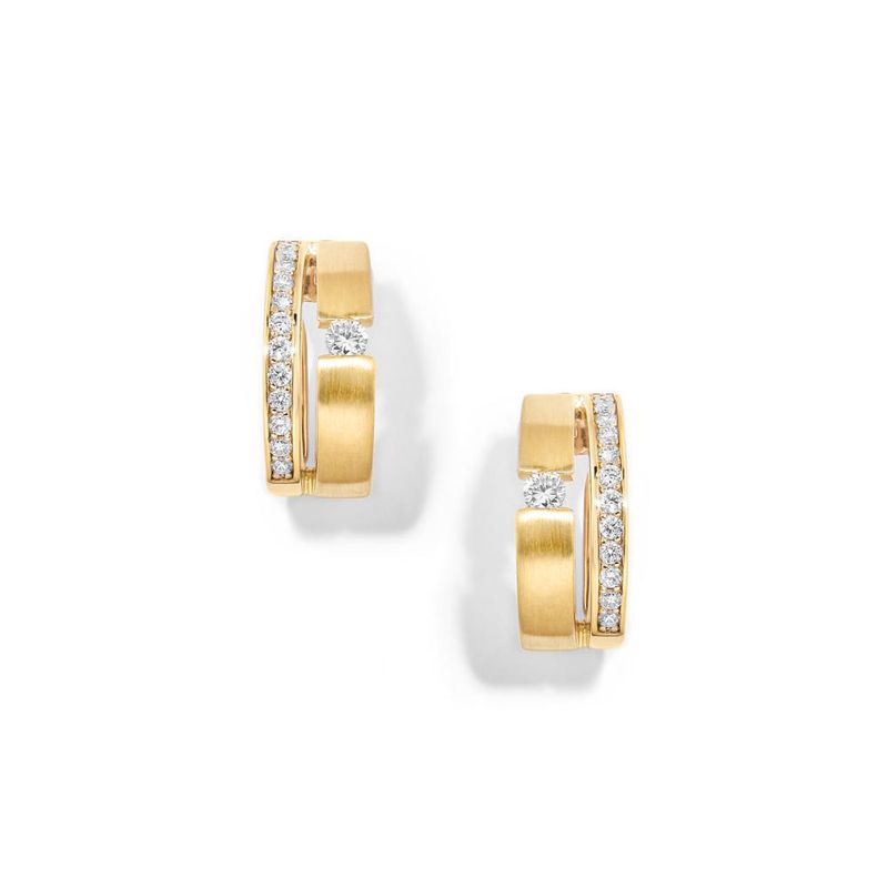 brinco em ouro amarelo e rose com diamantes - duetto-095309-01