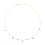 colar em ouro amarelo com topazios brancos-096807-02