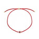 pulseira com ouro amarelo e rubi - cabala-097907-01