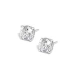 brinco em ouro branco com diamantes - solitario-098332-02