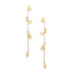 brinco em ouro amarelo - arrudinha da sorte-095620-01