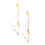 brinco em ouro amarelo - arrudinha da sorte-095620-02