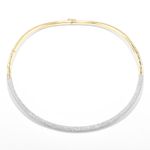 colar em ouro amarelo com diamantes - bucatini-098235-02