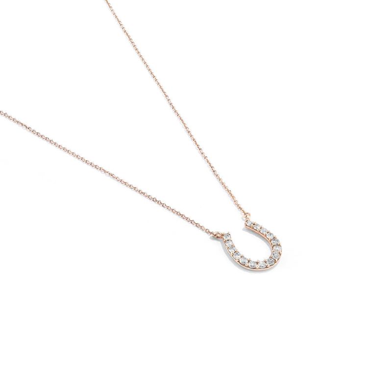 pingente em ouro amarelo com diamantes - ferradura-087876-01