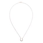 pingente em ouro amarelo com diamantes - ferradura-087876-02