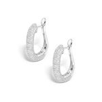 brinco em ouro branco com diamantes - bucatini-096759-02